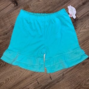 NWT Sz 7 LWD Turquoise Shorties